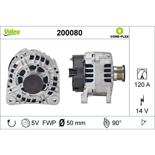 Alternátor VALEO 200080