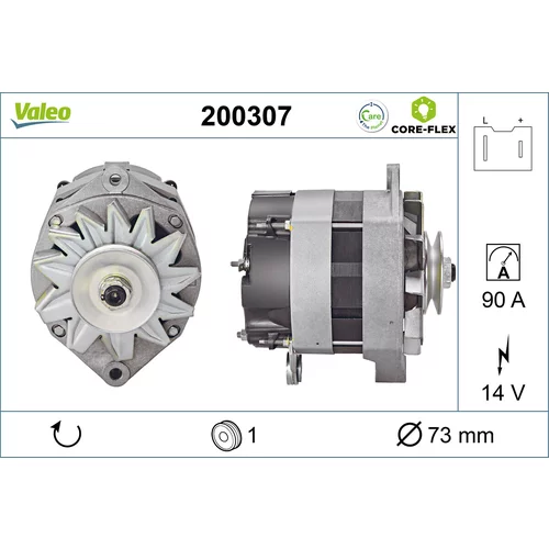Alternátor VALEO 200307