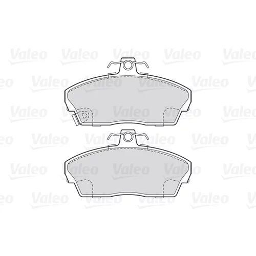 Sada brzdových platničiek kotúčovej brzdy 301022 /VALEO/ - obr. 1
