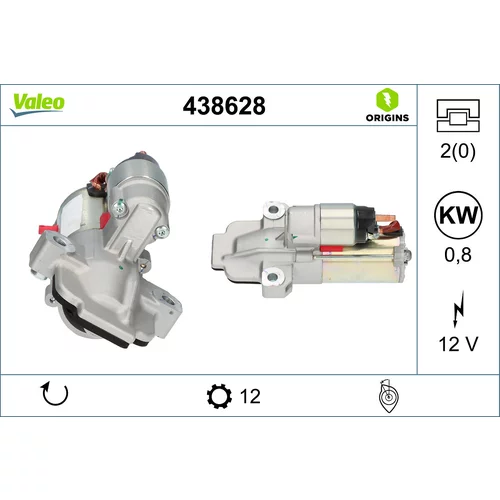 Štartér VALEO 438628