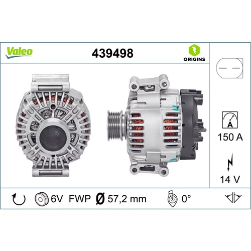 Alternátor VALEO 439498