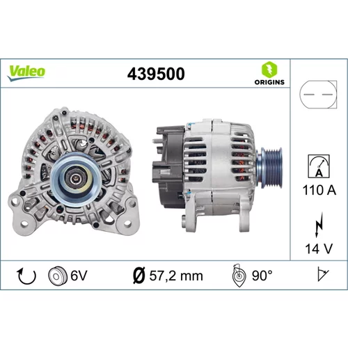 Alternátor VALEO 439500