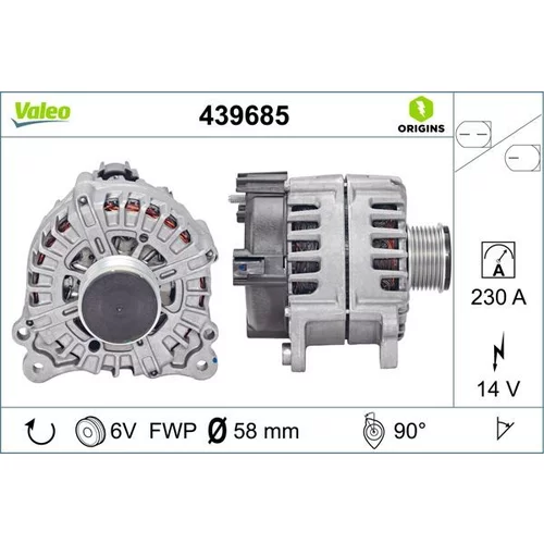 Alternátor VALEO 439685