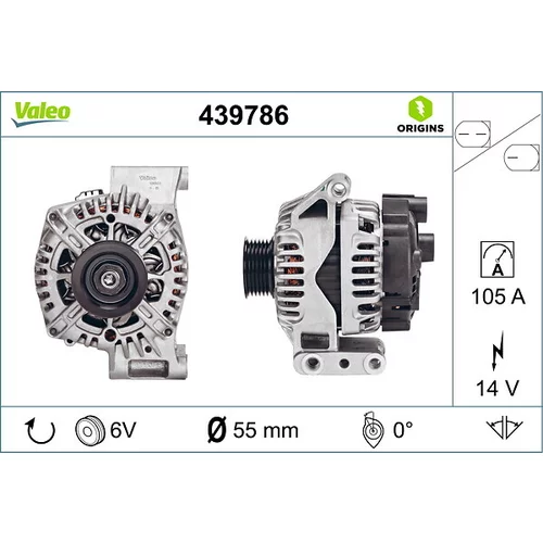 Alternátor VALEO 439786