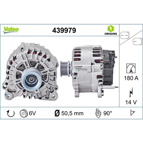 Alternátor VALEO 439979