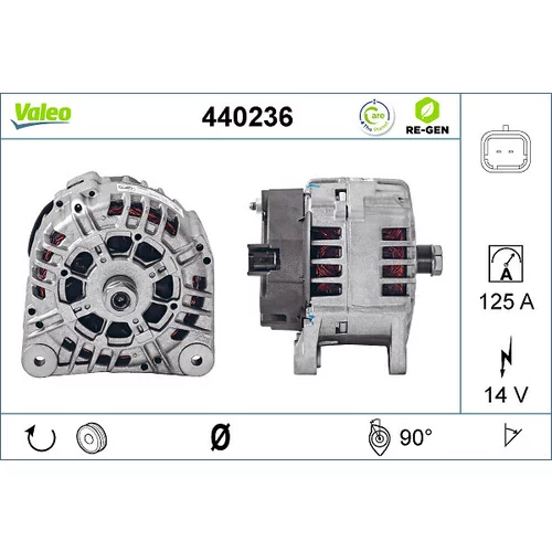 Alternátor VALEO 440236