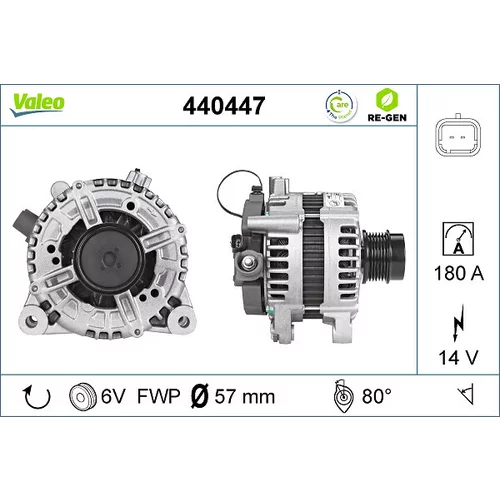 Alternátor VALEO 440447
