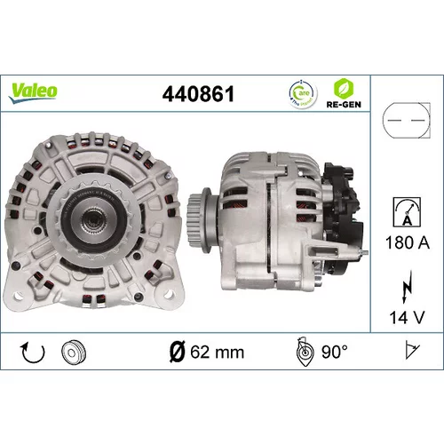 Alternátor VALEO 440861