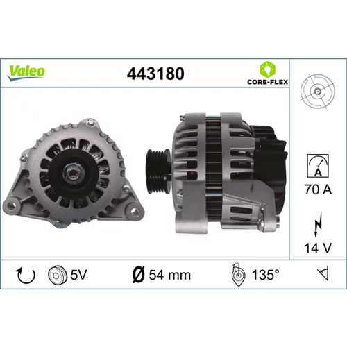Alternátor VALEO 443180