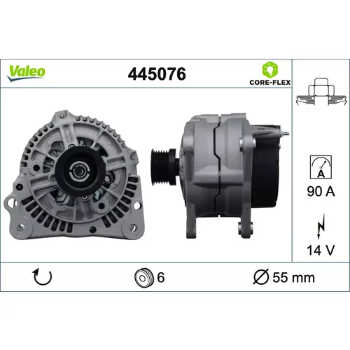 Alternátor VALEO 445076