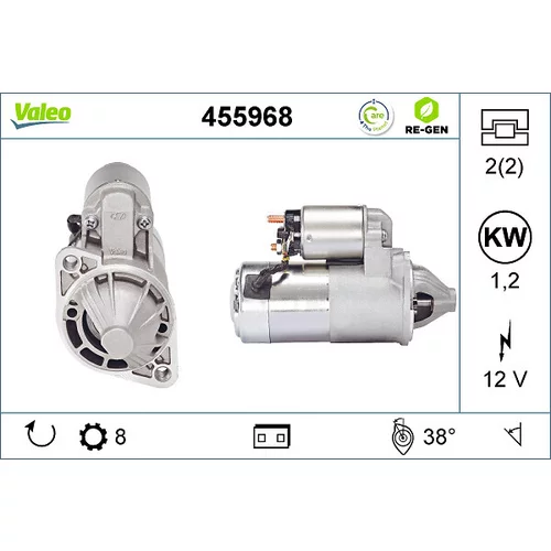 Štartér VALEO 455968