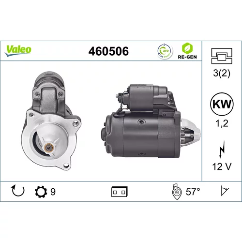 Štartér VALEO 460506