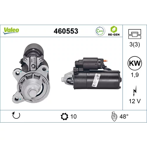 Štartér VALEO 460553