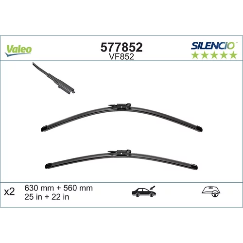 Stieracia lišta VALEO 577852
