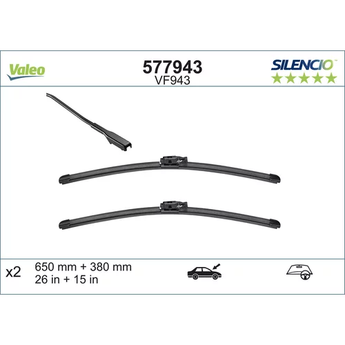 Stieracia lišta VALEO 577943