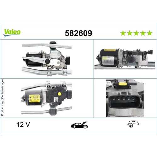 Motor stieračov VALEO 582609
