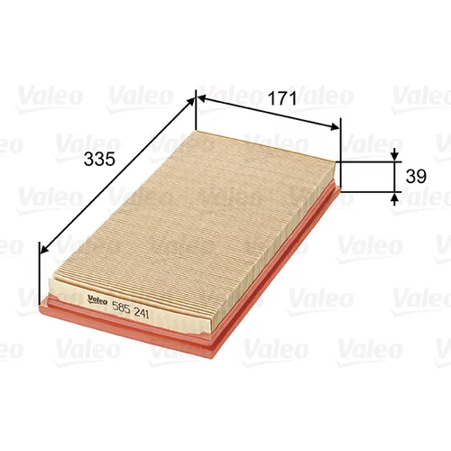 Vzduchový filter VALEO 585241