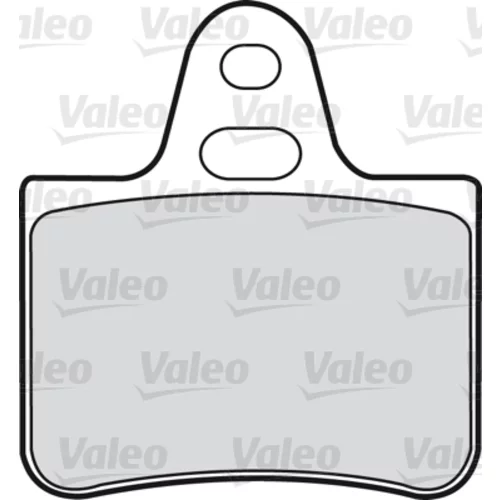 Sada brzdových platničiek kotúčovej brzdy VALEO 598146