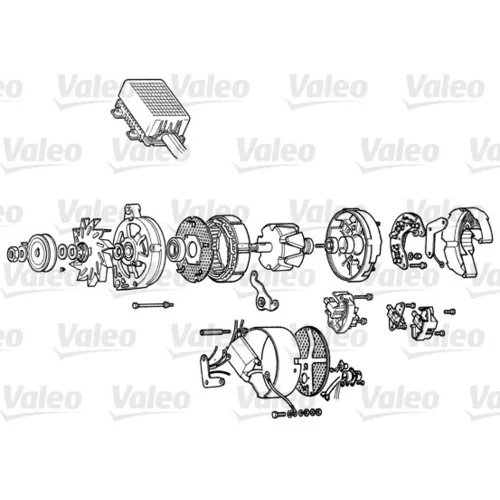 Alternátor A14R22 /VALEO/