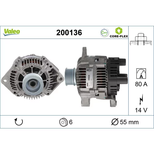 Alternátor VALEO 200136