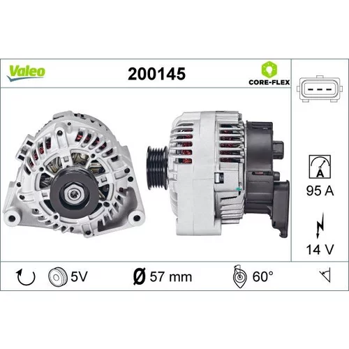 Alternátor VALEO 200145