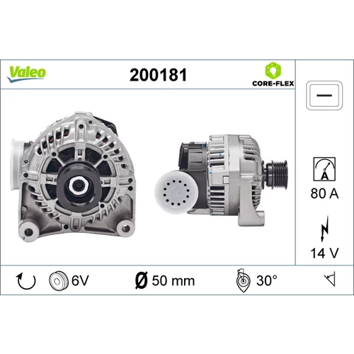 Alternátor VALEO 200181