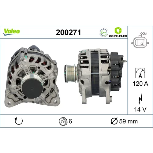 Alternátor VALEO 200271