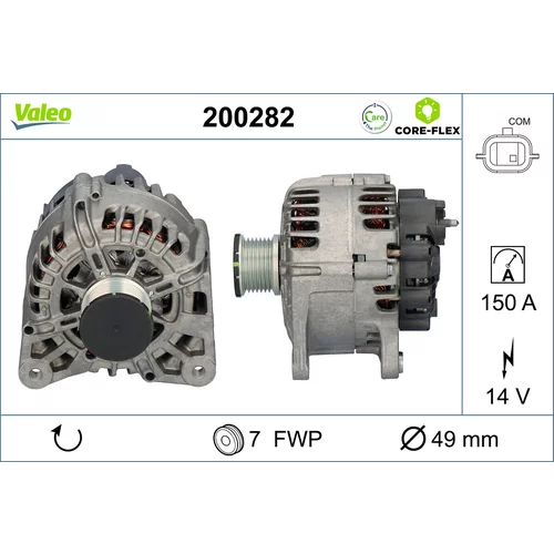 Alternátor VALEO 200282