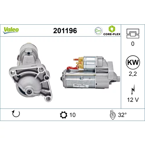 Štartér VALEO 201196