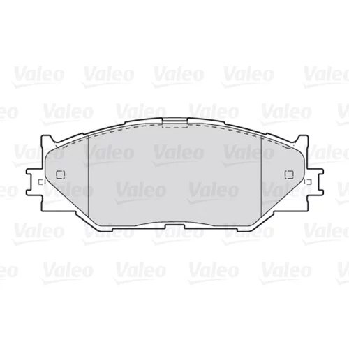 Sada brzdových platničiek kotúčovej brzdy 301035 /VALEO/ - obr. 1