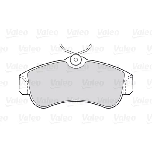 Sada brzdových platničiek kotúčovej brzdy 301054 /VALEO/ - obr. 1