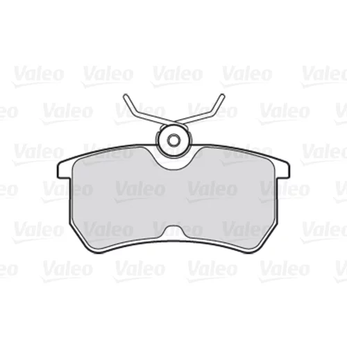 Sada brzdových platničiek kotúčovej brzdy 301431 /VALEO/ - obr. 1