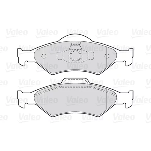 Sada brzdových platničiek kotúčovej brzdy 301563 /VALEO/ - obr. 1
