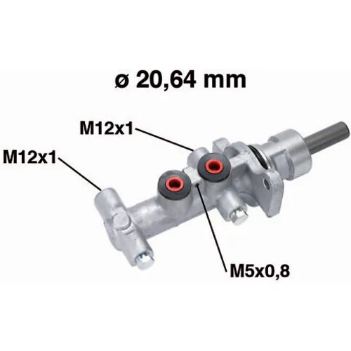Hlavný brzdový valec VALEO 400833