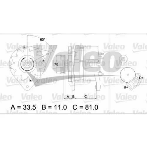 Alternátor 436699 /VALEO/ - obr. 8