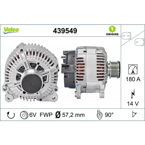 Alternátor VALEO 439549