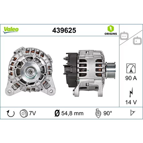 Alternátor VALEO 439625
