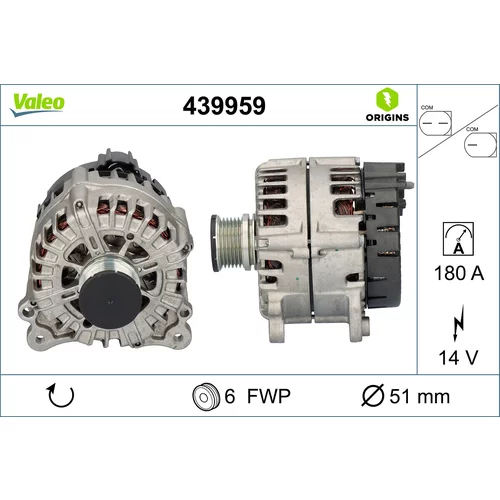 Alternátor VALEO 439959