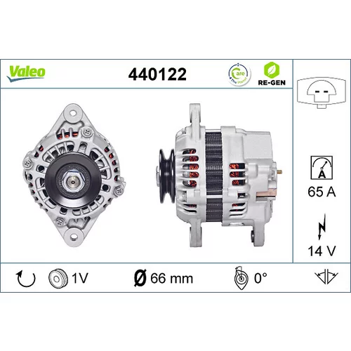 Alternátor VALEO 440122