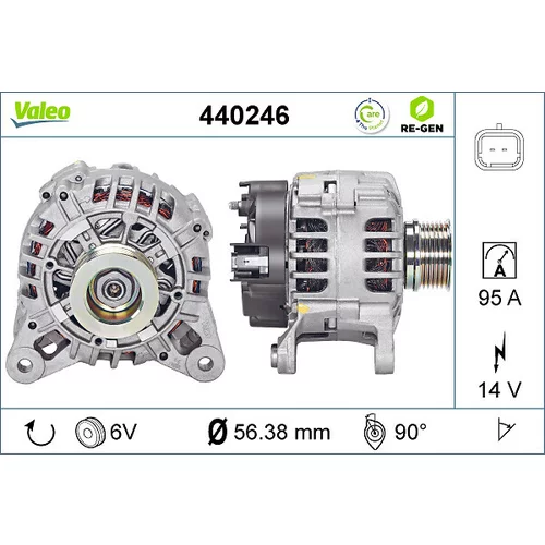 Alternátor VALEO 440246