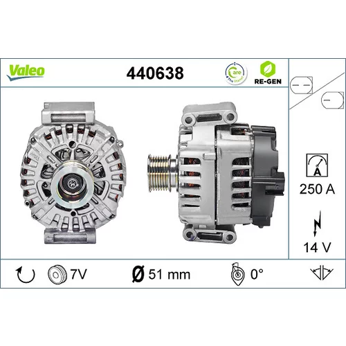 Alternátor VALEO 440638