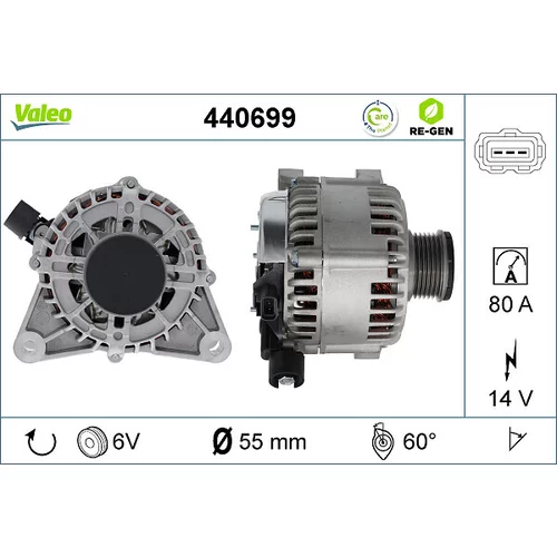 Alternátor VALEO 440699