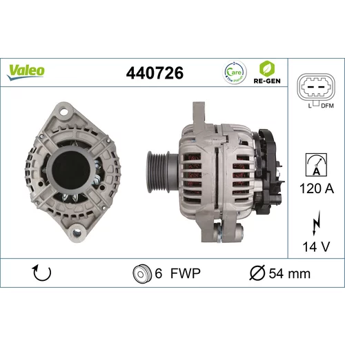 Alternátor VALEO 440726