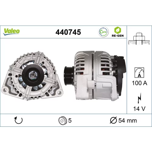Alternátor VALEO 440745