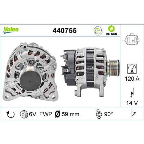 Alternátor VALEO 440755