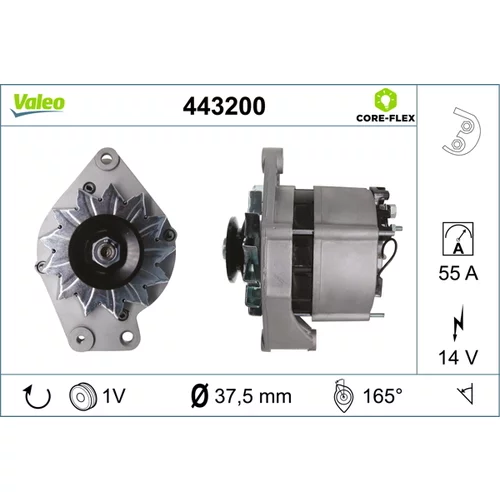 Alternátor 443200 /VALEO/