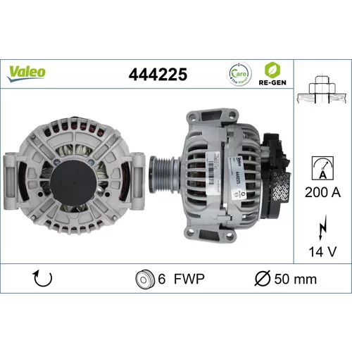 Alternátor VALEO 444225
