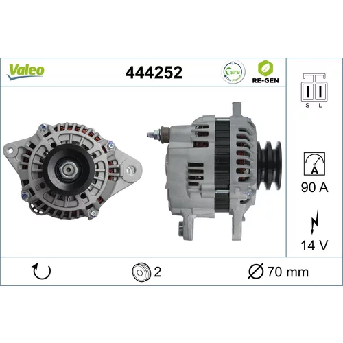 Alternátor VALEO 444252