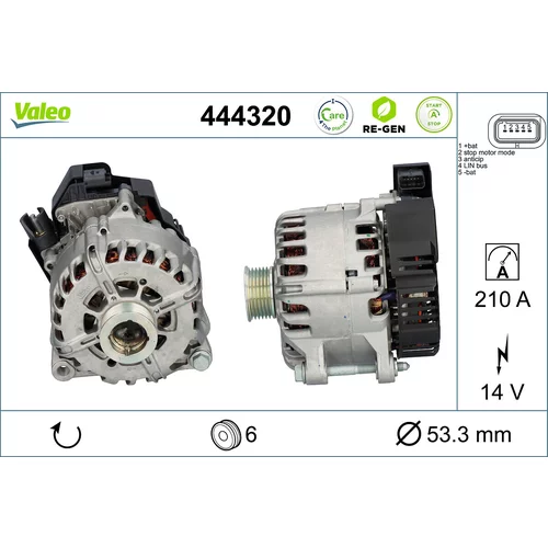 Generátor zapaľovania VALEO 444320