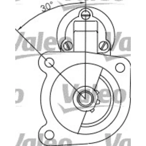 Štartér 455622 /VALEO/ - obr. 1